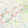 Itinéraire A travers les pommiers, cerisiers et chemins creuxcours, distance, dénivelé, altitude, carte, profil, trace GPS