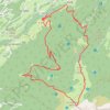 Itinéraire Le Chapotet, distance, dénivelé, altitude, carte, profil, trace GPS