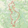 Itinéraire Rando Saint Géniès (34) - Saint Félix (12), distance, dénivelé, altitude, carte, profil, trace GPS