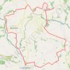 Itinéraire 1 - rando_25_km, distance, dénivelé, altitude, carte, profil, trace GPS