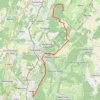 Itinéraire De Saint-Lothain à Lavigny via Voiteur, distance, dénivelé, altitude, carte, profil, trace GPS