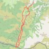 Itinéraire Mondarrain - Bizkayluze - Borne frontière R76, distance, dénivelé, altitude, carte, profil, trace GPS