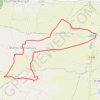 Itinéraire Sentier des 3 églises - Manas-Bastanou, distance, dénivelé, altitude, carte, profil, trace GPS