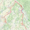 Itinéraire Bugey2024-1-67km-IBP150-hiking, distance, dénivelé, altitude, carte, profil, trace GPS