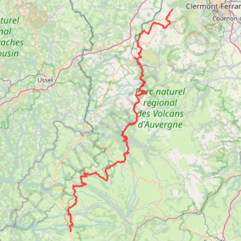 Itinéraire TET-BIS-MONTELIMAR CLERMONT 2018, distance, dénivelé, altitude, carte, profil, trace GPS