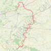 Itinéraire GR35 De Montigny-le-Chartif (Eure-et-Loir) à Pezou (Loir-et-Cher), distance, dénivelé, altitude, carte, profil, trace GPS