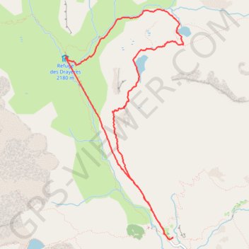 Itinéraire Lac Long et rond depuis les chalets de Laval, distance, dénivelé, altitude, carte, profil, trace GPS