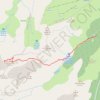 Itinéraire Merens les Vals - étang de Comte - crêtes de la Lhasse, distance, dénivelé, altitude, carte, profil, trace GPS