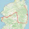 Itinéraire Itinéraire de Borgo à Cargèse, distance, dénivelé, altitude, carte, profil, trace GPS