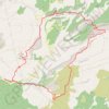 Itinéraire L'Espigoulier-Dents de la Roque-Forcade-Pic de Bertagne-Pas de Cugens, distance, dénivelé, altitude, carte, profil, trace GPS