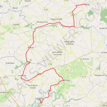 Itinéraire Rallye_AM, distance, dénivelé, altitude, carte, profil, trace GPS