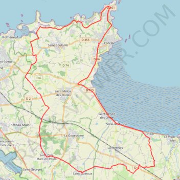 Itinéraire 1 - projet_2ter_rando_2025_52km-20225113-1740032768-120, distance, dénivelé, altitude, carte, profil, trace GPS