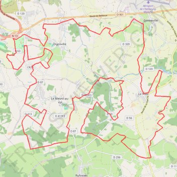 Itinéraire VTT 50 KMS 2026, distance, dénivelé, altitude, carte, profil, trace GPS