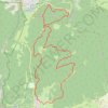 Itinéraire Tracé 18 juil. 2017 09:26:38, distance, dénivelé, altitude, carte, profil, trace GPS