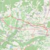 Itinéraire SE35-Ponferrada-VillafrancaDB, distance, dénivelé, altitude, carte, profil, trace GPS