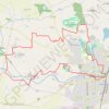 Itinéraire Parcours castelbriantais, distance, dénivelé, altitude, carte, profil, trace GPS