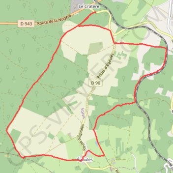 Itinéraire Égaules, distance, dénivelé, altitude, carte, profil, trace GPS