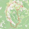 Itinéraire Sud Vercors - Boucle sur 3 jours, distance, dénivelé, altitude, carte, profil, trace GPS