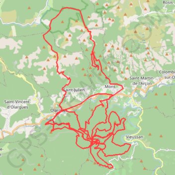 Itinéraire boucle_1___dirtlej_epic_enduro_2024_ok, distance, dénivelé, altitude, carte, profil, trace GPS