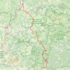 Itinéraire Marvejols - Arre, distance, dénivelé, altitude, carte, profil, trace GPS