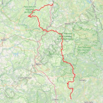 Itinéraire ITILAR048V50CIDF, distance, dénivelé, altitude, carte, profil, trace GPS