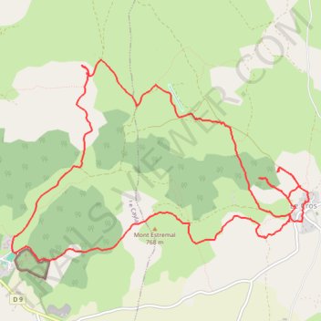 Itinéraire 12-oct-23, distance, dénivelé, altitude, carte, profil, trace GPS