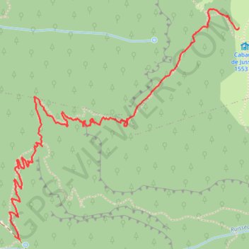 Itinéraire Baraque de la grande sure, distance, dénivelé, altitude, carte, profil, trace GPS