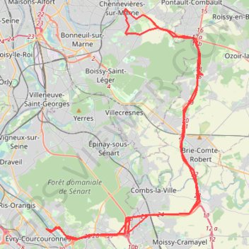 Itinéraire Tracki - GPS log_device60120231109, distance, dénivelé, altitude, carte, profil, trace GPS