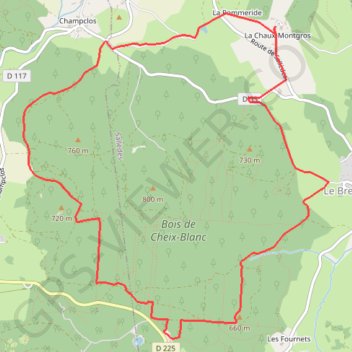 Itinéraire 9846814, distance, dénivelé, altitude, carte, profil, trace GPS