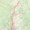 Itinéraire Châtel-de-Neuvre - Clermont-Ferrand, distance, dénivelé, altitude, carte, profil, trace GPS