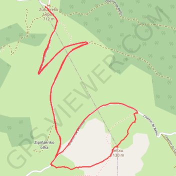 Itinéraire Pic de Belchou, distance, dénivelé, altitude, carte, profil, trace GPS