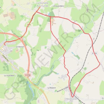 Itinéraire TM2023 Circuit Fictif Sartilly V4-15809442, distance, dénivelé, altitude, carte, profil, trace GPS