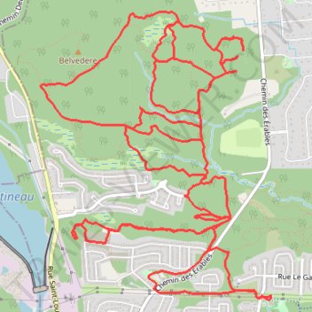 Itinéraire Limbour West Side, distance, dénivelé, altitude, carte, profil, trace GPS