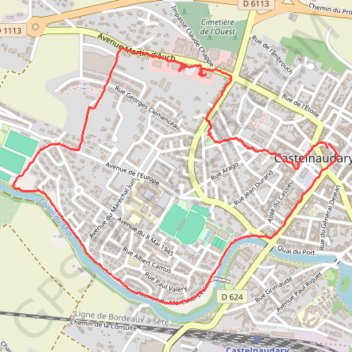 Itinéraire Chemin Périé, distance, dénivelé, altitude, carte, profil, trace GPS