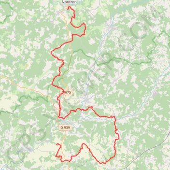 Itinéraire Etape 2.0, distance, dénivelé, altitude, carte, profil, trace GPS