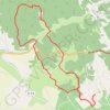 Itinéraire Gr de pays de Montagut par la fôret de Sivens, distance, dénivelé, altitude, carte, profil, trace GPS