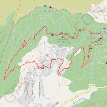 Itinéraire ITILAR034V50GD5E, distance, dénivelé, altitude, carte, profil, trace GPS