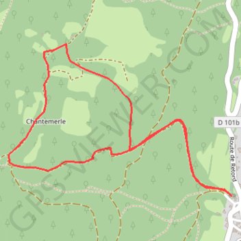 Itinéraire Ochiaz sous catray d'en bas, distance, dénivelé, altitude, carte, profil, trace GPS