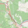 Itinéraire Itinéraire VTT - P : Des Houches à Servoz - Le Chemin des Diligences, distance, dénivelé, altitude, carte, profil, trace GPS