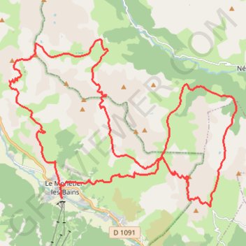Itinéraire Serre Che Trail 2022 45 km, distance, dénivelé, altitude, carte, profil, trace GPS