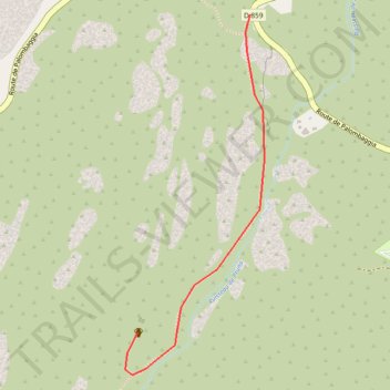 Itinéraire Le hameau abandonné de Pruna, distance, dénivelé, altitude, carte, profil, trace GPS