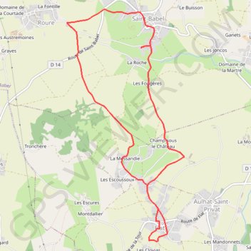 Itinéraire Chemin du petit patrimoine lié à l'eau, distance, dénivelé, altitude, carte, profil, trace GPS