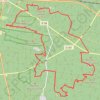 Itinéraire Un grand tour de l'Est de la Forêt de Fontainebleau, distance, dénivelé, altitude, carte, profil, trace GPS