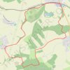 Itinéraire Courcelles-sur-Nied_Sorbey_Mécleuves, distance, dénivelé, altitude, carte, profil, trace GPS