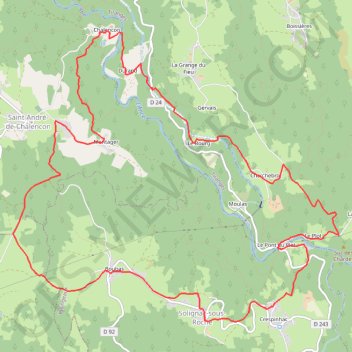 Itinéraire Randonnée du 11/05/2024 à 14:05, distance, dénivelé, altitude, carte, profil, trace GPS