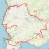 Itinéraire Autour de Ploumoguer, distance, dénivelé, altitude, carte, profil, trace GPS