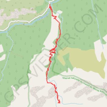 Itinéraire Les bergeries de Furmicuccia, distance, dénivelé, altitude, carte, profil, trace GPS