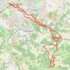 Itinéraire Angouleme - Torsac, distance, dénivelé, altitude, carte, profil, trace GPS