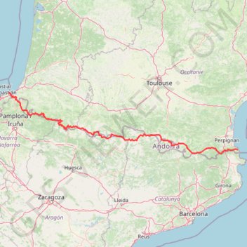 Itinéraire Notre haute route pyrénéenne (HRP), distance, dénivelé, altitude, carte, profil, trace GPS