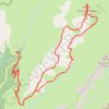Itinéraire Aullène, distance, dénivelé, altitude, carte, profil, trace GPS